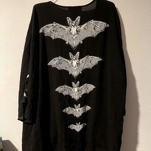 NWT BLACKCRAFT CULT BAT KIMONO